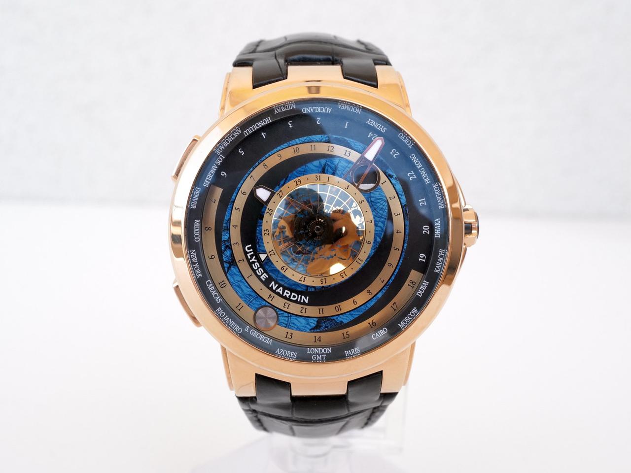 Годинник Ulysse Nardin Classico Complications Executive Moonstruck Worldtimer Limited Edition 18K Rose Gold 46